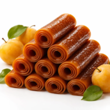 لواشک ارگانیک و خالص آلو قطره طلا